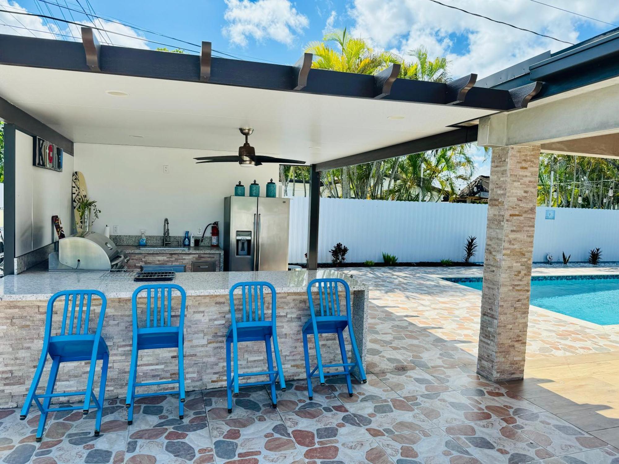 Heated Pool Hot Tub Miami Villa Buitenkant foto