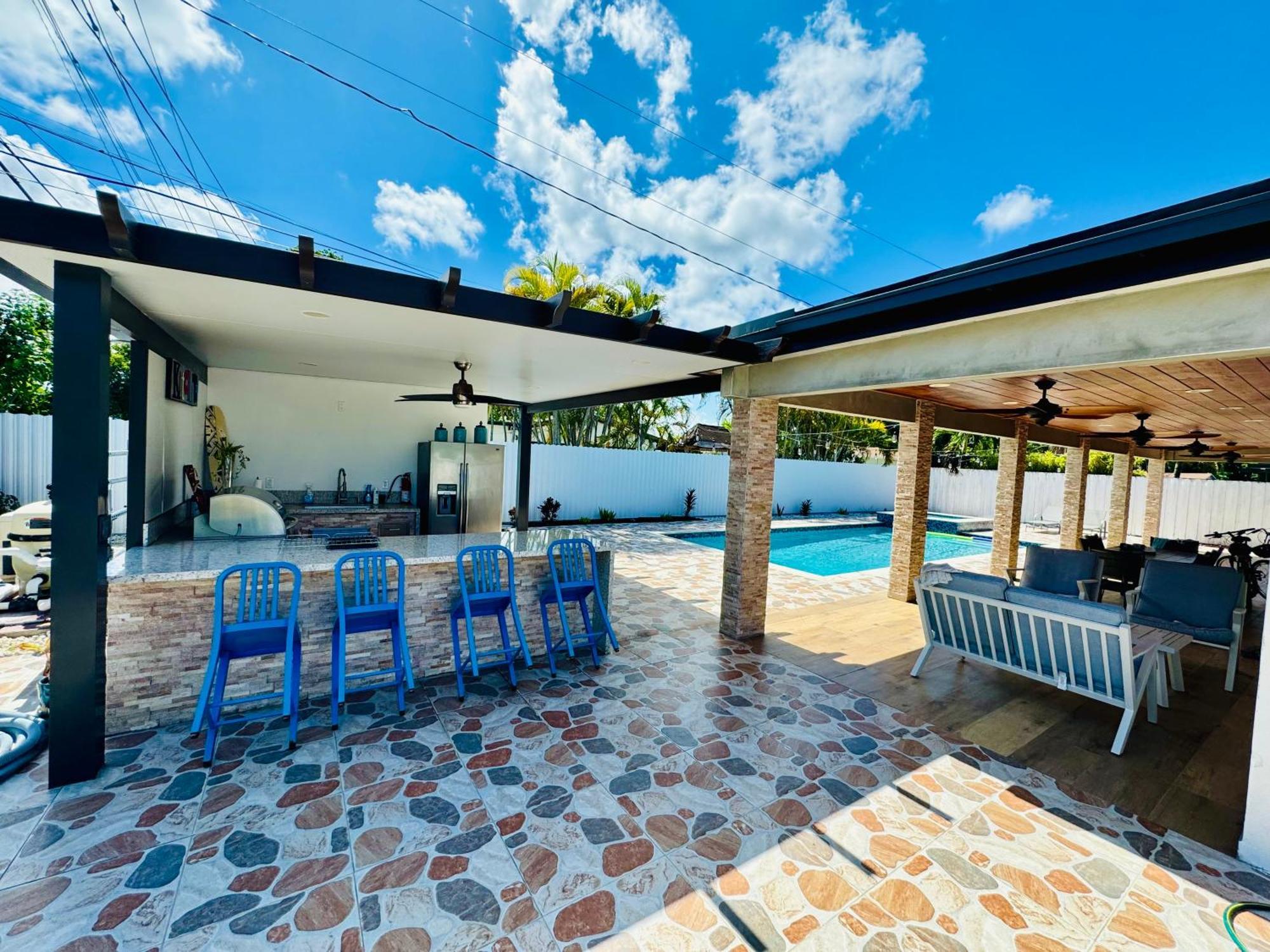 Heated Pool Hot Tub Miami Villa Buitenkant foto